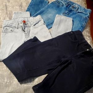 Lot of 3, boys skinny jeans
